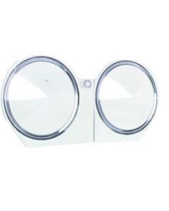 Camaro Instrument Carrier Housing Speedometer & Fuel Gauge Lens, 1968