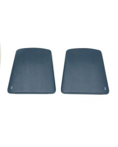 Camaro Bucket Seat Back Panels, Dark Blue, 1969