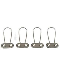 Camaro Shoulder Belt Wire Retainer Set, 1968-1969