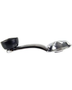 Camaro Window Crank Handle, With Black Knob, Show Quality, For Rear Quarter Window, 1969