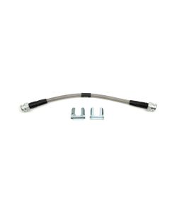 Camaro Brake Hose, Front, Braided Stainless Steel, For CarsWith Disc Brakes, 1967-1968