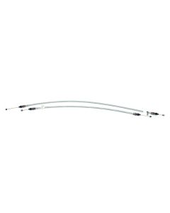 Camaro Parking Brake Cable Set, Rear, Stainless Steel, For Cars With JL8 Or Heavy-Duty Service Package, 1969