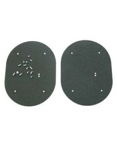 Camaro Kick Panel Door Seal Kit, With Rivets, For Cars Without Air Conditioning, 1967-1969