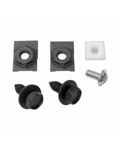 License Plate Bracket Mounting Hardware Set,Front,1969