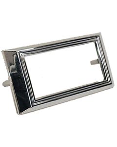 Camaro Side Marker Light Bezel, Chrome, 1968