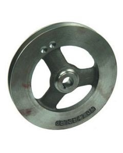 Camaro Power Steering Pump Pulley, 302ci & 396/375hp, 1967-1968, 396/325-350hp, 1968, Deep Single Groove, Cast Iron