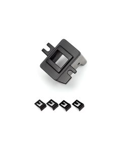 Camaro Convertible Power Top Switch Housing Bracket, With Attachment Clips, 1969