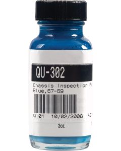 Camaro Chassis Inspection Marking Paint, Dark Blue, 1967-1969