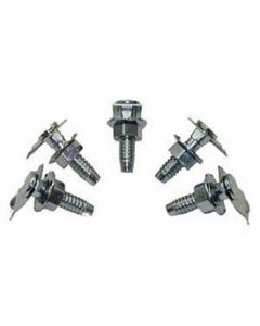 Camaro Taillight Housing Mounting Stud & Nut Set, Threaded,1969