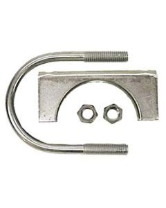 Camaro Exhaust Muffler Clamp, Steel, 2", 1967-11