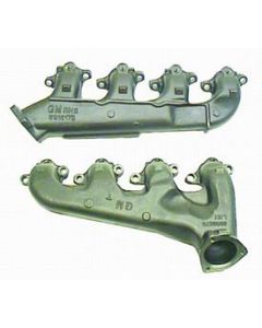 Camaro Exhaust Manifolds, Big Block, With Smog Fittings, 1967-1969
