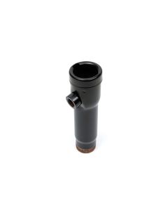 Camaro Engine Oil Filler Tube, Black, With Threaded PCV Port, 1967