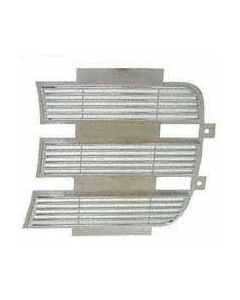 Camaro Headlight Door Cover, Inner, Left, Chrome, Rally Sport (RS), 1969