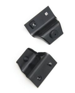 Headlight Door Stop Brackets,Radiator Support,RS,1969