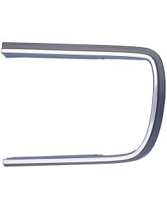 Headlight Door Molding,Left,Chrome/Black,Rally Sport,67-68