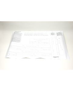 Camaro Lower Body Molding Door Template Set, Rally Sport (RS), 1968