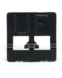 Camaro Radiator Tag, UF Code, Small Block & 6 Cylinder WithAutomatic Transmission & Air Conditioning, 1967