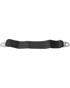 Camaro Seat Belt Extension, 12", Black, 1967-1981