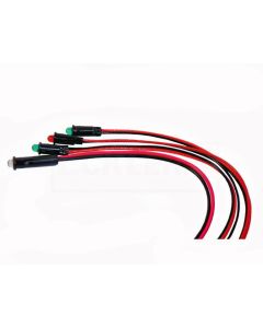 Camaro Custom Dash Turn Signal & High Beam Headlight LED Indicator Wiring Harness, 1967-1992