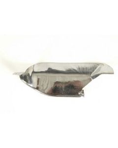 Camaro Starter Motor Heat Shield, Big Block, Stainless Steel, 1967-1969