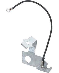 Headlight & Windshield Wiper Switch Ground Plate,1969