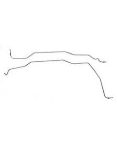 Camaro Cooling Lines, Automatic Transmission, Powerglide, Stainless Steel, 1967-1969