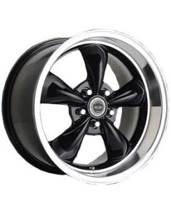 1967-1969  Camaro17x8  Aluminum, Painted Black  American Racing Torq-Thrust M Wheel