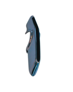 Camaro Rear Bumper Guard, Chrome, Deluxe, Fits Left Or Right, With Rubber Insert, 1967-1968