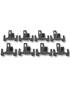 Windshield Lower Molding Clip Set,Center,Coupe/Conv,67-69
