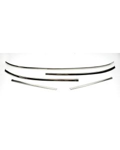 1967-1969 Camaro Convertible Windshield Molding Set, Show Correct