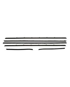Outer Window Felt Kit,Coupe,w/ w Exterior Trim,1968