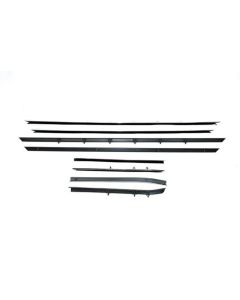 PUI Interiors, Outer Window Felt Kit, With Flat Stainless Steel Beads| F234-20 Camaro Convertible Only 1967