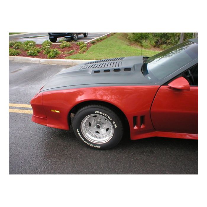 Eckler s Camaro IROC Z Turbo Hood Fiberglass 1982 1992 Chevrolet Z28 Berlinetta Standard Iroc z Rs